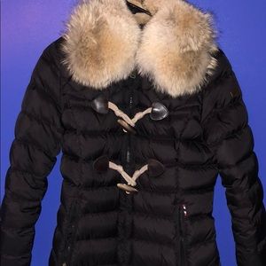 Napapijri Down Coat w/ coyote fur collar